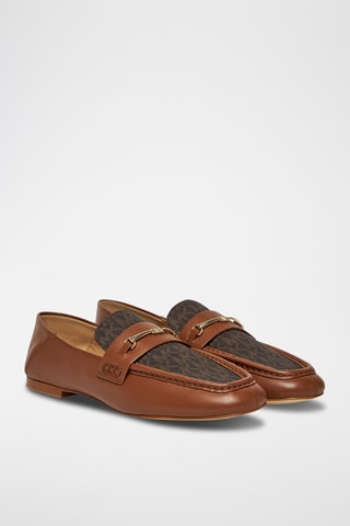 Mocassins en cuir - Marron