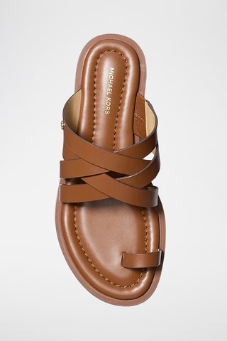 Sandales en cuir - Marron