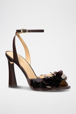 Sandales à talons - Marron