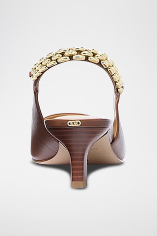 Escarpins en cuir - Marron