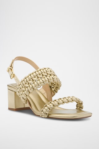 Sandalen met Hak - Goudkleurig