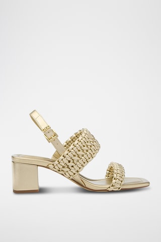 Sandalen met Hak - Goudkleurig