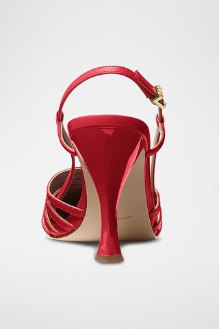 Escarpins en cuir - Rouge