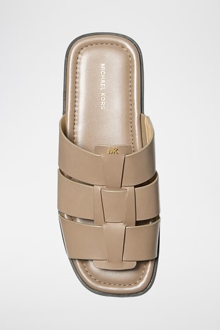 Leren Muiltjes - Beige