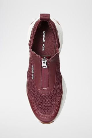 Platform Sneakers - Bordeauxrood