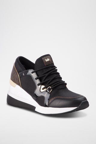 Wedge Sneakers - Zwart