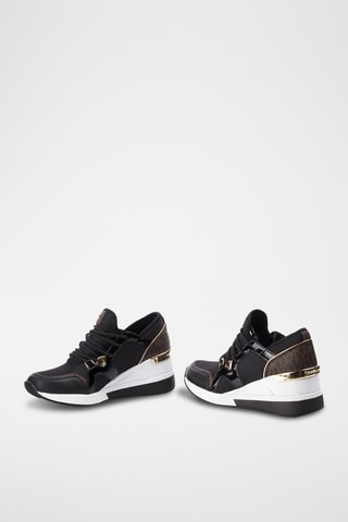 Wedge Sneakers - Zwart