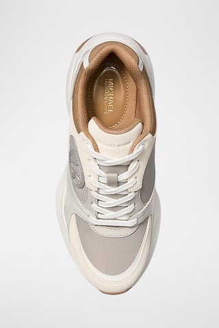 Wedge Sneakers - Beige