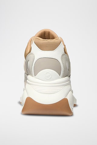 Wedge Sneakers - Beige