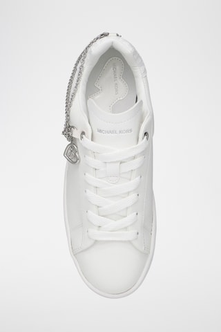 Baskets plateformes en cuir - Blanc