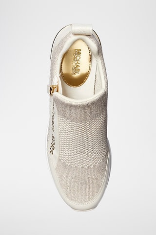 Baskets compensées - Beige