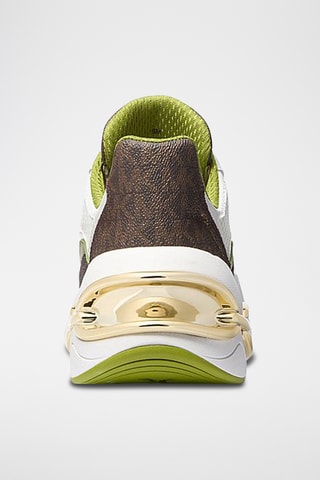 Leren Wedge Sneakers - Wit