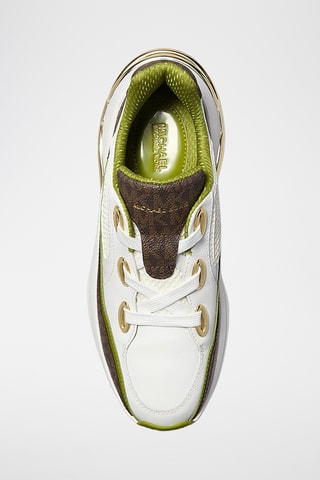 Leren Wedge Sneakers - Wit