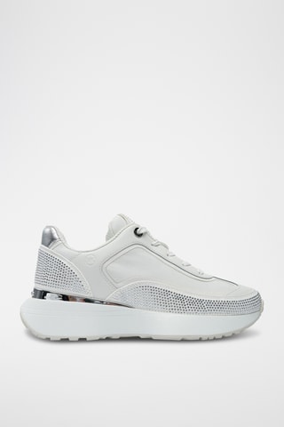 Platform Sneakers - Wit