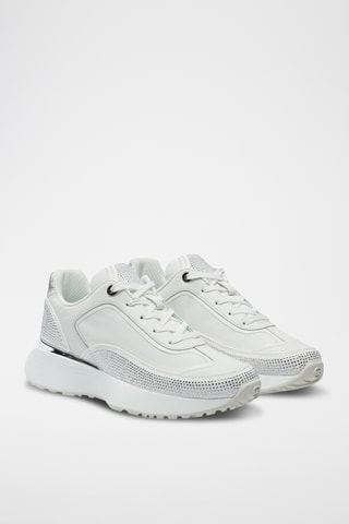 Platform Sneakers - Wit
