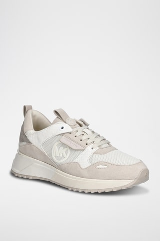 Leren Sneakers - Beige