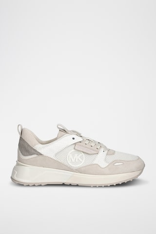 Leren Sneakers - Beige