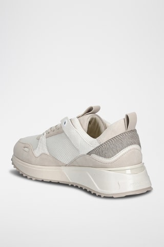 Leren Sneakers - Beige