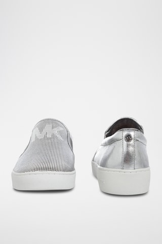 Slip-on en cuir - Argenté