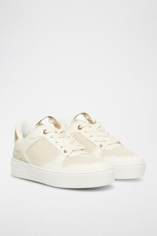 Platform Sneakers - Beige