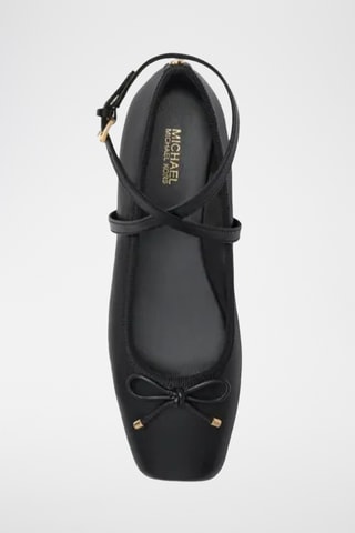Ballerines en cuir - Noir