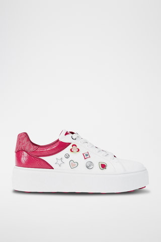 Platform Sneakers - Wit