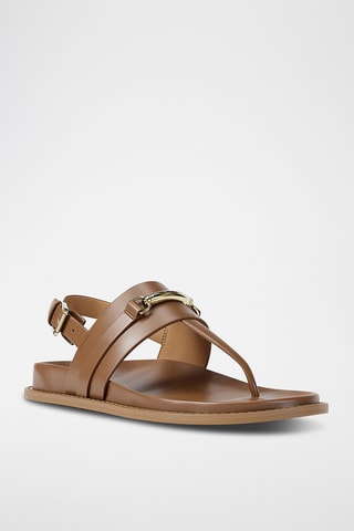 Leren Sandalen - Bruin