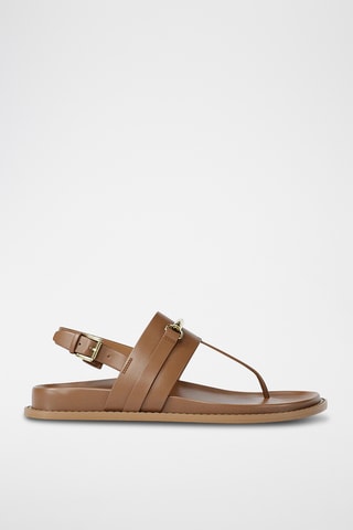Leren Sandalen - Bruin