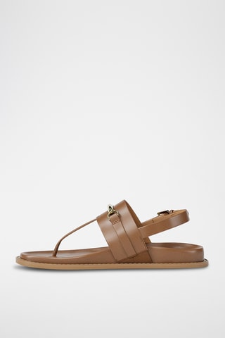 Leren Sandalen - Bruin