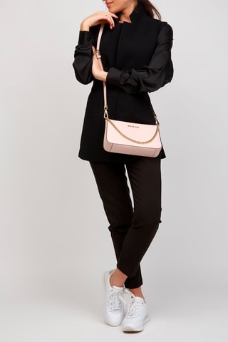 Pochette en cuir Rose