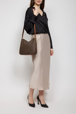 Sac bandoulière Nayla - Marron