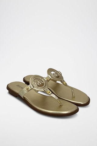 Sandales en cuir Aubrey - Doré