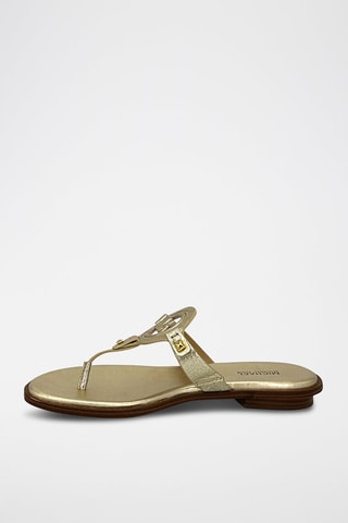 Sandales en cuir Aubrey - Doré