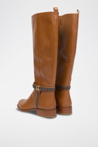 Bottes en cuir Mindy - Camel