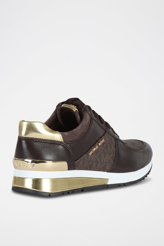 Leren Sneakers Bruin