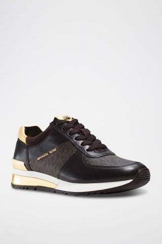 Leren Sneakers Bruin