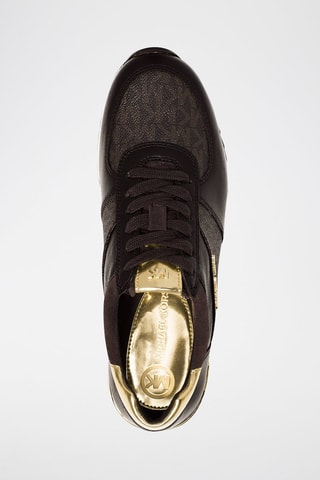 Leren Sneakers Bruin
