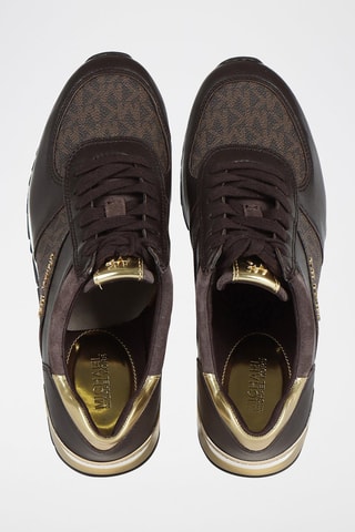 Leren Sneakers Bruin