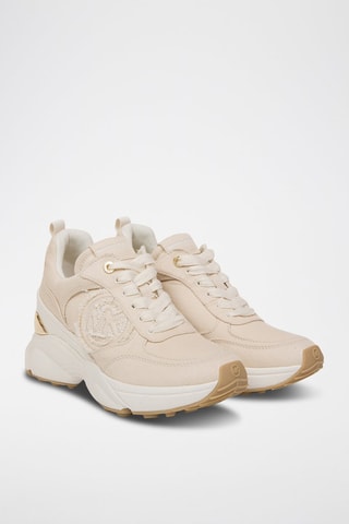 Baskets compensées - Beige