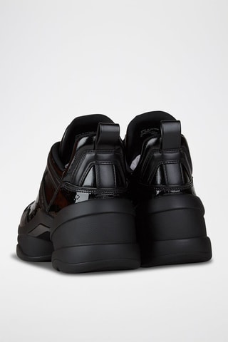 Platform Sneakers - Zwart