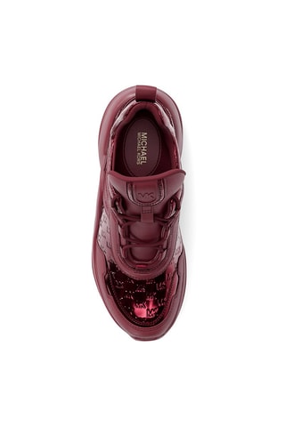 Baskets plateformes - Blanc, rose et rouge
