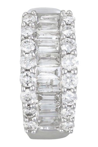 ##Créoles - Or blanc et diamants