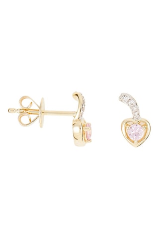 Puces - Or jaune et diamants