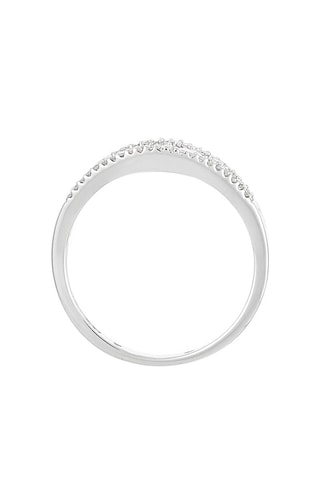 ##Bague Envoutante   Or blanc et diamants