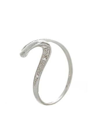 ##Bague Intemporel 
Or blanc et diamants