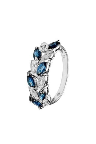 ##Bague - Or blanc et diamants