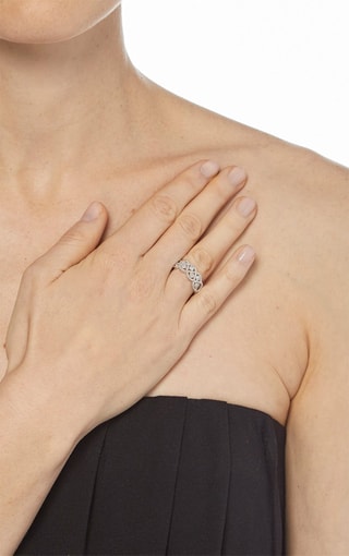 ##Bague Jardin de Diamants - Or blanc et diamants