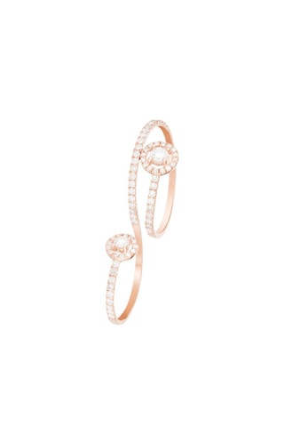 ##Bague Chimère   Or rose et diamants