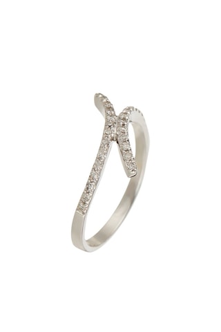 ##Bague Spirit Or blanc et diamants