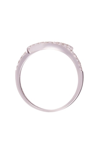 ##Bague Spirit Or blanc et diamants